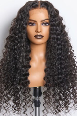 Nuochenghair 180% Density HD 13x6 PartingMax Full Frontal Lace Wig Deep Wave