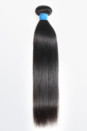 Nuochenghair 10-36 Inch Straight Virgin Brazilian Hair #1B Natural Black