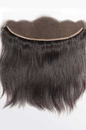 Nuochenghair 14-20 Inch 13" x 4" Straight Free Parted Frontal #1B Natural Black