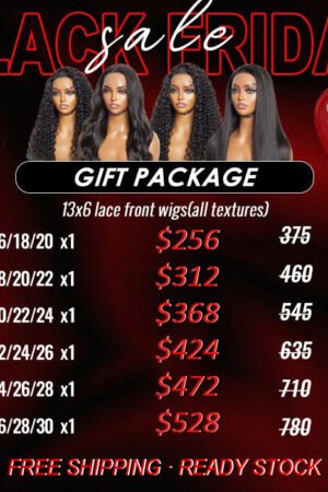 2025 Black Friday Package Deal|13x6 Lace Frontal Wigs $320-$660