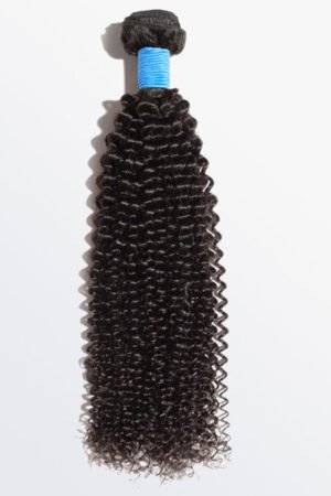 Nuochenghair 10-30 Inch Kinky Curly Virgin Brazilian Hair #1B Natural Black
